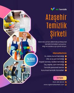 Ataşehir Temizlik Şirketi NG Temizlik Ev Ofis Temizliği